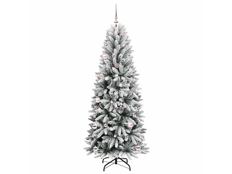 Sapin de noël artificiel, arbre de noël blanc 150 cm shl1719 - Conforama C