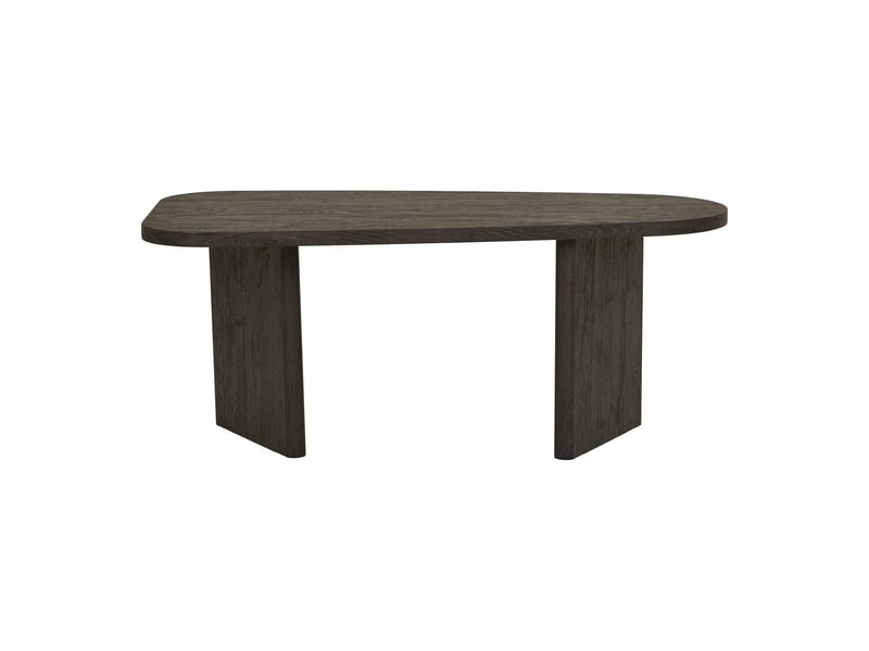  Melo - table basse en mdf marron foncé 100x50x41 cm  - Conforama B
