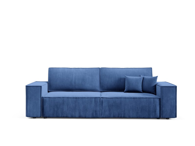 Canapé convertible mille mini bleu - Conforama A