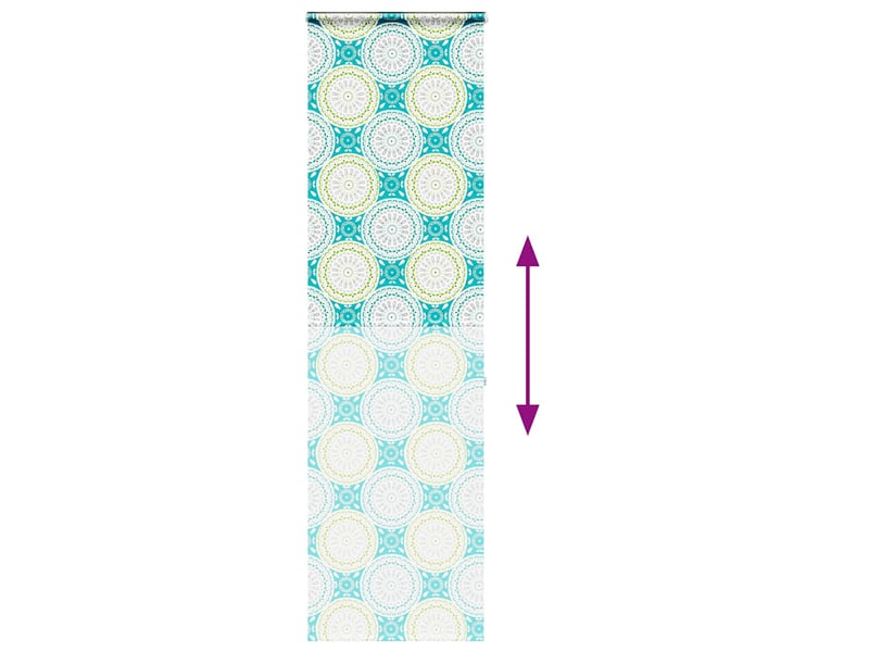Store enrouleur de douche, store à rouleau avec cassette largeur du tissu 56 cm cf45132 - Conforama E