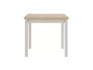 Table en bois - gamme adam - 80 x 80 x 75 cm - chêne