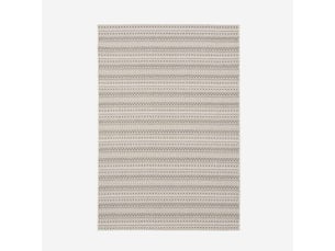 Tapis d'extérieur en polypropylène ivoire grace