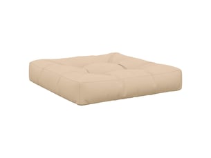 Coussin de siège, coussin d'assise 1 pièce vianen 100 % polyester crème cf55774