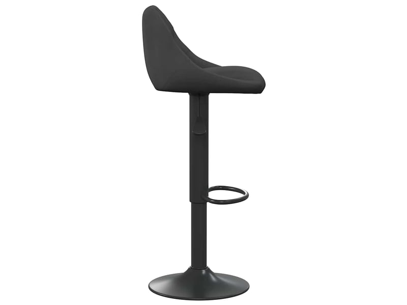  Tabouret de bar, chaise de bar noir velours shl98092  - Conforama D