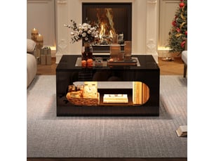 Table basse  coloris noir <strong></strong> <strong></strong>