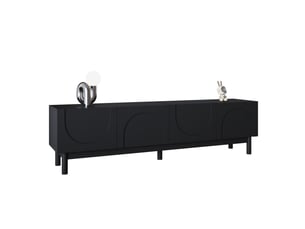 Meuble tv coloris noir  <strong></strong>  <strong></strong>