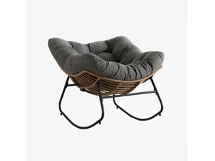 Fauteuil fixe DESVIAE  Tissu gris