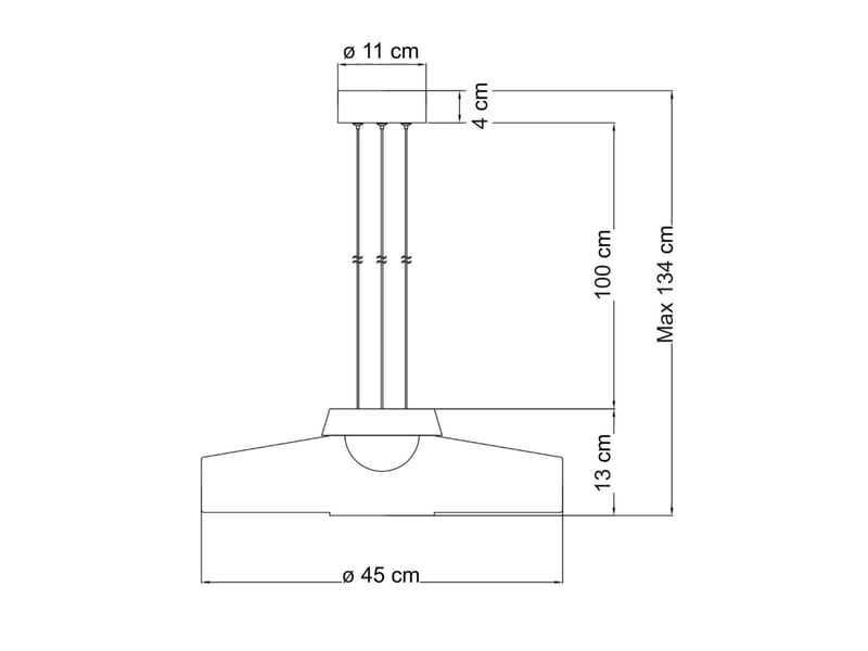  Suspension led contemporaine avec disque en verre vert 45 cm - solvani Solvani - Conforama E