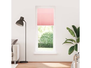 Store plissé, store de fenêtre rose 70x200 cm largeur du tissu 69,4 cm polyester cf47002