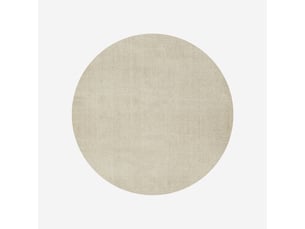 Tapis uni lavable antidérapant elegance rond bei101