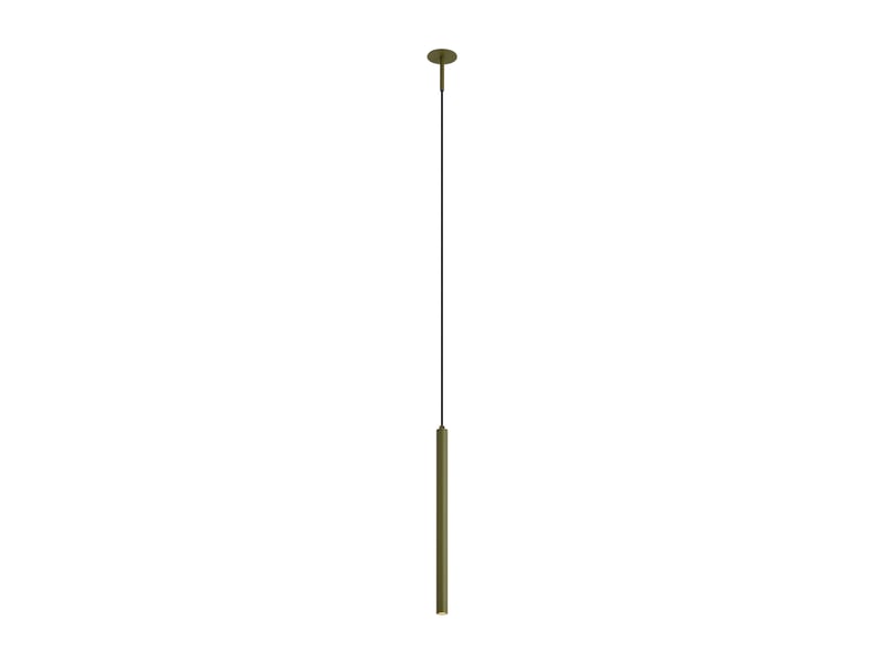  Moderne hanglamp groen met ingebouwde plafondplaat - chuba  - Conforama B