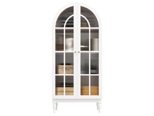 Vitrine coloris bicolore 3 étagère(s) <strong>PANGIVO</strong> <strong>N620GG260109W</strong> - 76 cmx165 cm