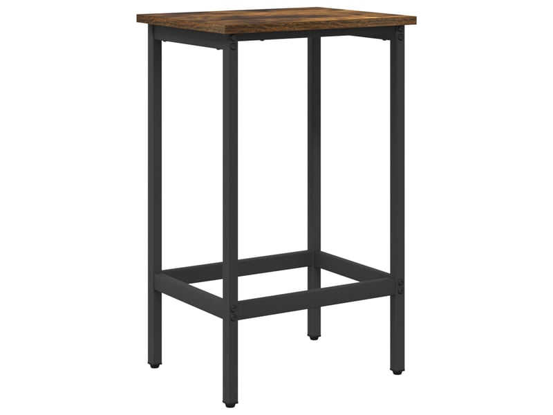  Tabouret de bar, chaise de bar chêne fumé 40x32x64 cm bois d'ingénierie shl51666  - Conforama A
