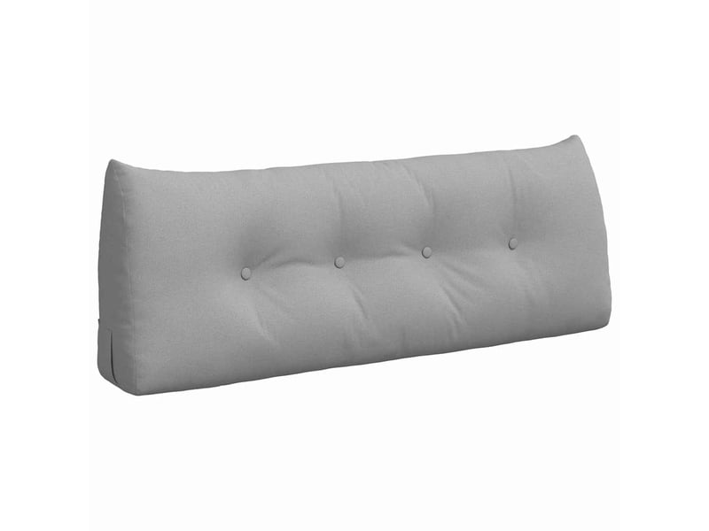  Coussin de dos, coussin de dossier gris nuage 120 x 24 x 50 cm tissu cf54736  - Conforama A