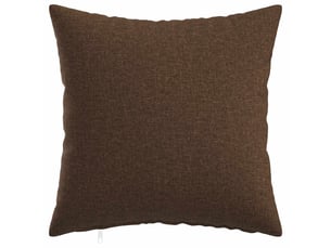 Lot de 12 housses de coussin heerlen marron 50 x 50 cm tissu cf48986