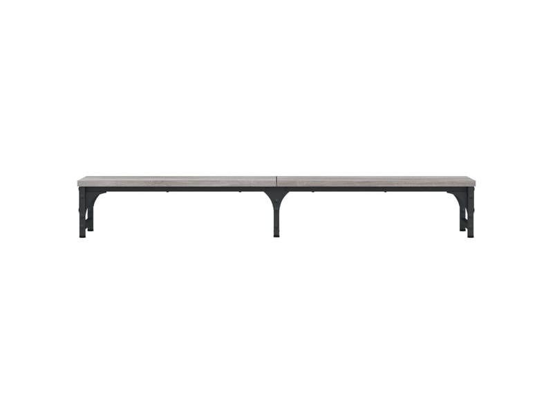  Support de moniteur table meuble bureau sonoma 105 x 23 x 15,5cm bois d'ingénierie gris 02_0044984  - Conforama B