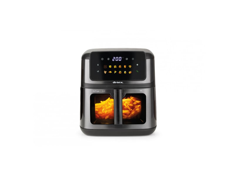  Ariete 00c464211ar0 friteuse unique 10 l autonome 2100 w friteuse d’air chaud noir  - Conforama A
