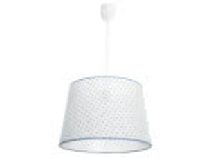 Suspension enfant fabrilamp okapi bleu ciel 1xe27 hauteur réglable 30-105 cm ø36 cm