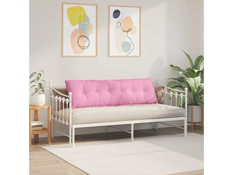  Coussin de dos, coussin de dossier rose 160 x 19 x 50 cm tissu cf54971  - Conforama D