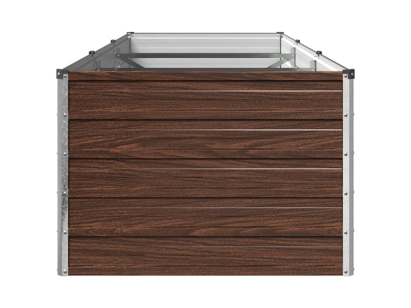  Jardinière - jardin surélevé noir 240 x 80 x 55 cm acier laminé à froid  - Conforama D