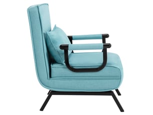 Fauteuil convertible  WISHDOR Tissu bleu