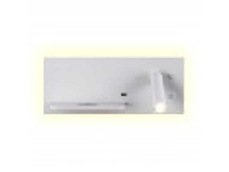  Applique murale led fabrilamp velazquez 2 w 4000 k blanc 14 x 35 x 14 cm 17136DE01 - Conforama D