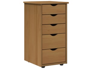 Commode 1 tiroir(s)      coloris taupe largeur 34 cm