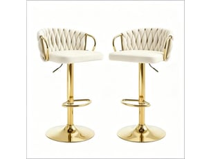 tabouret de bar - blanc vendu Par paire
