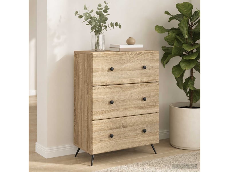  Armoire de rangement bureau, armoire à tiroirs 66 x 34,5 x 90 cm bois d'ingénierie shl4286  - Conforama D