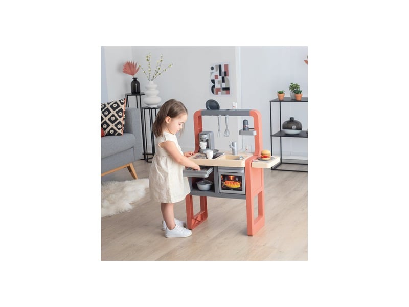  Cuisine jouet electronique saferan kids avec 24 accessoires pour 3 ans SMO3032163118022 - Conforama E