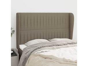 Tete de lit A poser largeur 147 cm   taupe