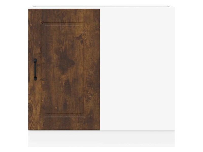  Meuble de rangement, armoire de cuisine kalmar chêne fumé bois d'ingénierie shl4469  - Conforama D