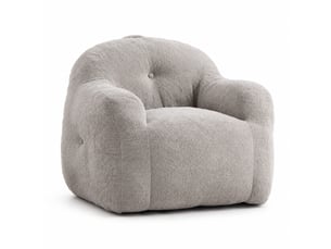 Fauteuil fixe <strong>MODENVIE</strong> <strong></strong> Tissu gris vendu A l'unité