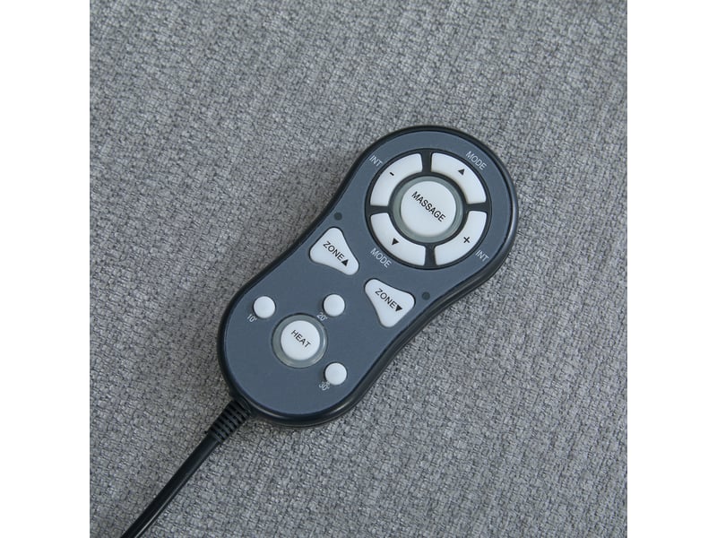 Fauteuil releveur électrique massant - 4 zones de massage, 8 points de vibration, dossier inclinable, gris  - Conforama W