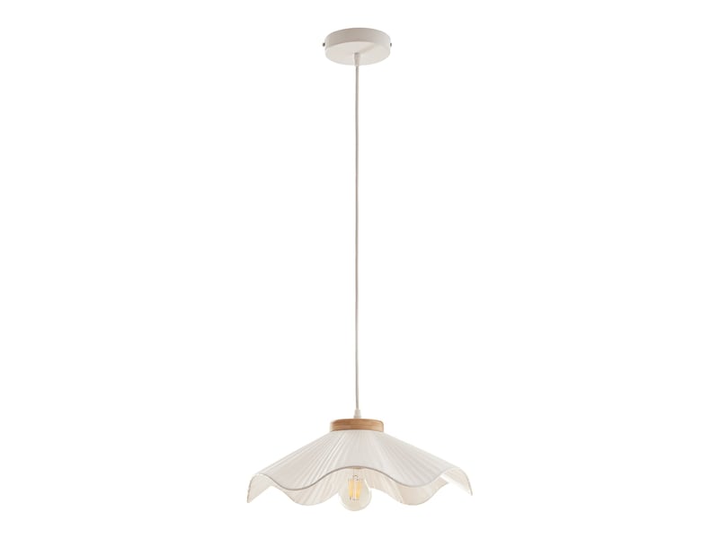  Lampe lampadaire suspension blanc 03_0010735  - Conforama D