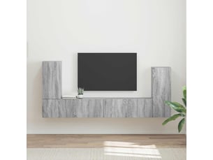 Meuble tv coloris gris 98 cm <strong></strong>  <strong></strong>