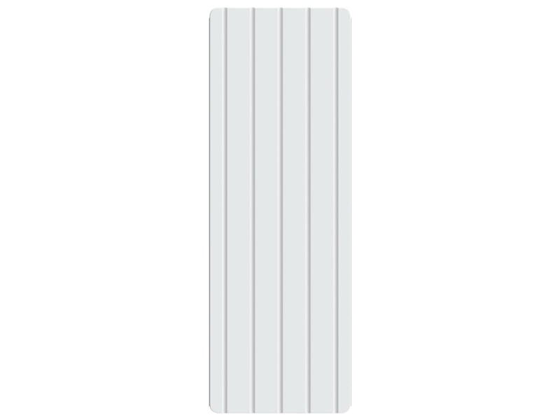  Armoire murale salon, meuble de rangement blanc 33 x 34,5 x 94 cm bois d'ingénierie  - Conforama D