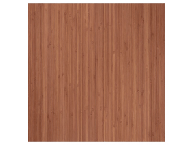 Tapis rectangulaire en bambou marron 100x100 cm - comfortxl 376800 - Conforama A