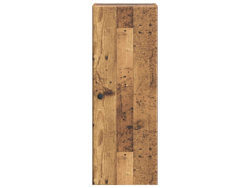  Armoire murale salon 33x34,5x90cm bois d'ingénierie bois ancien shl7336  - Conforama D