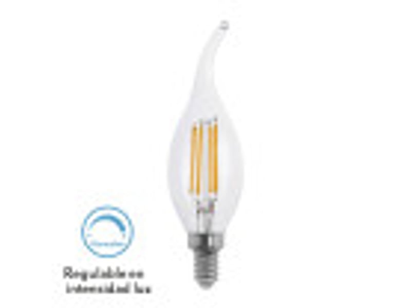  Ampoule led filament fabrilamp filamen bohemia e14 4 w 400 lm 2700 k transparent ø 35 mm dimmable 141332046 - Conforama B