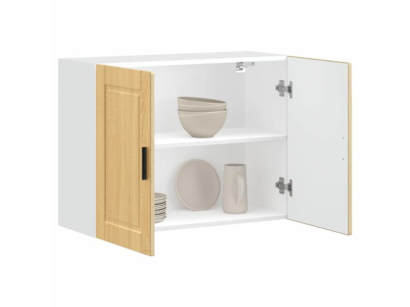  Armoire murale de cuisine porto chêne sonoma bois d'ingénierie shl5218  - Conforama B