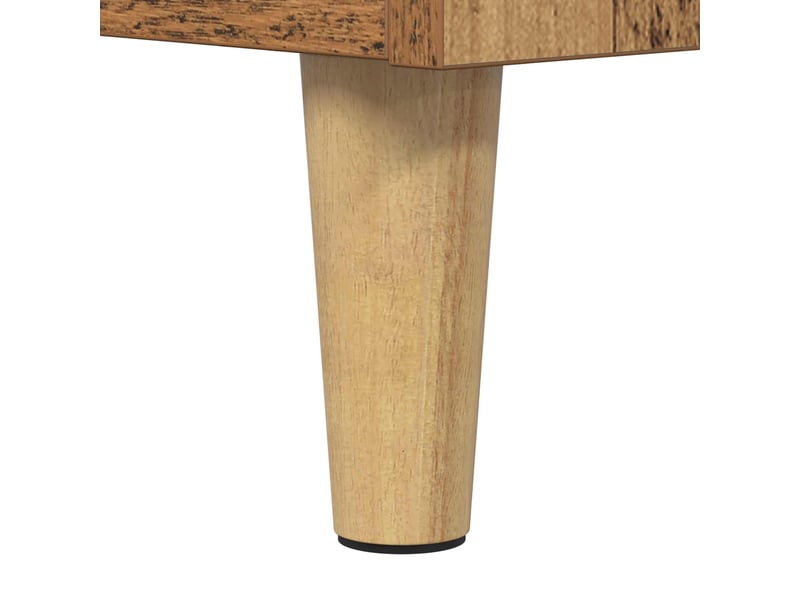 Table de chevet - table de lit bois ancien 40 x 35 x 50 cm bois d'ingénierie  - Conforama E