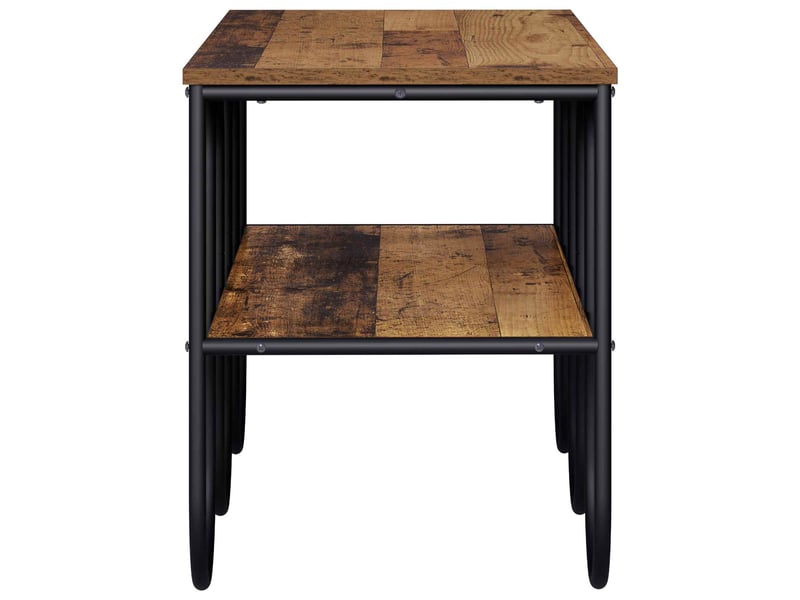  Meuble tv, table tv 100x40x50 cm bois ancien bois d'ingénierie  - Conforama D