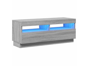 Meuble tv coloris gris 100 cm <strong></strong> <strong></strong>