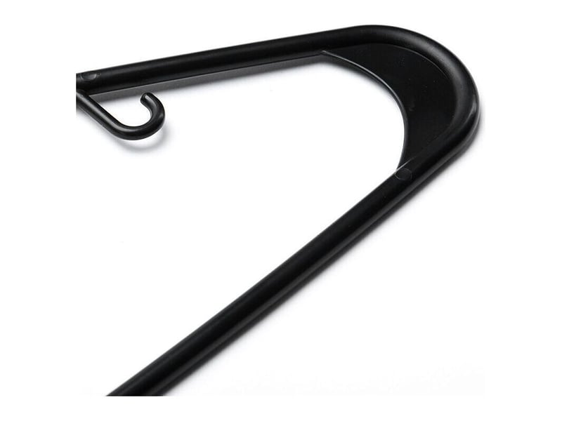  Cintre - plastique - 40 cm - pour portemanteau armoire placard - avec barre porte-pantalons et pinces - lot de 20  - Conforama C