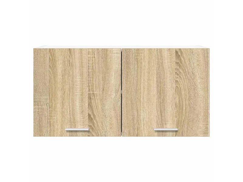 Armoire suspendue moderne rangement intérieur 80 x 31 x 40 cm en bois d'ingénierie chêne sonoma 02_0053227  - Conforama C