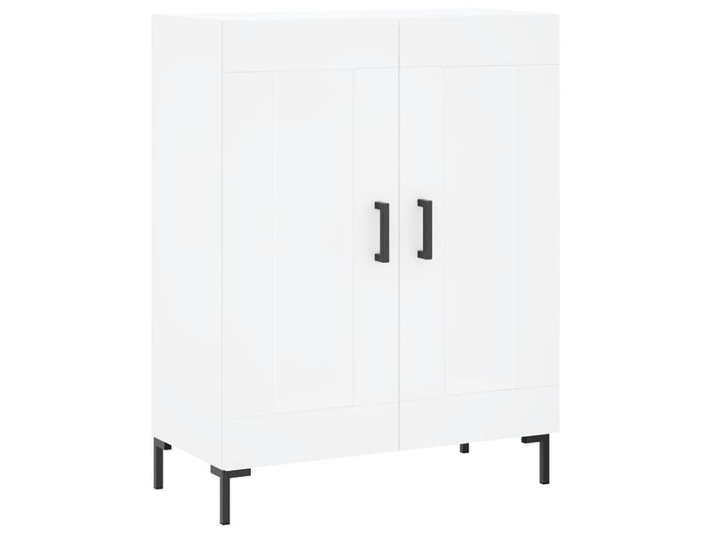  Buffet - bahut - meuble de rangement blanc 69,5x34x90 cm bois d'ingénierie  - Conforama A