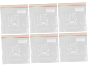 Lot de 30 petits sacs de conservation transparents et refermables. Idéaux pour conserver les fruits, les en-cas et les légumes. (27 x 26,5 cm)
