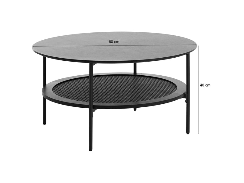  Selsey mogest - table basse - 80 cm - chêne Mogest - Conforama C