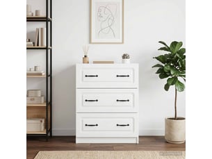 Armoire de rangement bureau, armoire à tiroirs 66 x 34,5 x 87 cm bois d'ingénierie shl44
